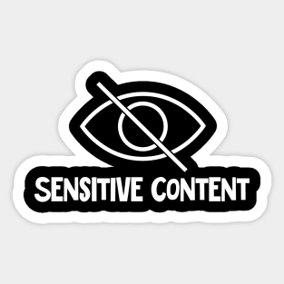 Sensitive content Sticker